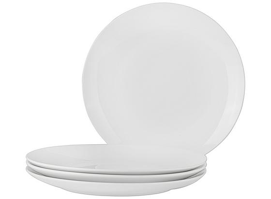 Talíř Jídelní 4 Ks Set, 'billy' - bílá, Moderní, keramika (27cm) - Mömax modern living Talíř Jídelní 4 Ks Set, 'billy' - bílá, Moderní, keramika (27cm) - Mömax modern living