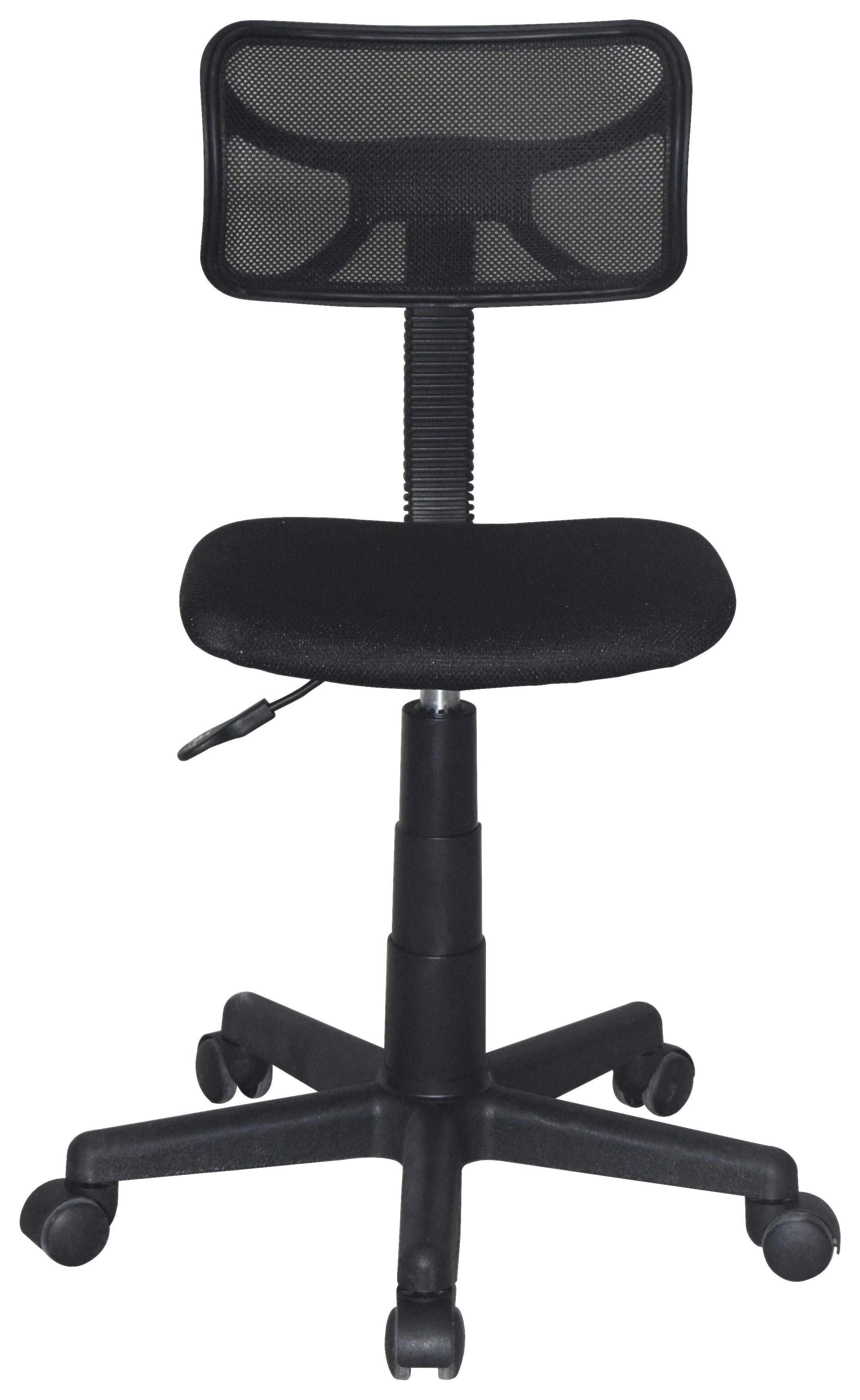 Otočná Židle Tom 2 *cenový Trhák* - černá, Moderní, textil/plast (54/72-82/53cm)