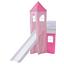 Spielbett Kasper 90x200 cm Rosa/Weiß - Hellrosa/Rosa, Natur, Holz (90/200cm) - MID.YOU Spielbett Kasper 90x200 cm Rosa/Weiß - Hellrosa/Rosa, Natur, Holz (90/200cm) - MID.YOU