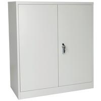 Aktenschrank Color As B: 90 Cm Hellgrau Abschließbar - Hellgrau, Basics, Metall (90/105/40cm) - MID.YOU
