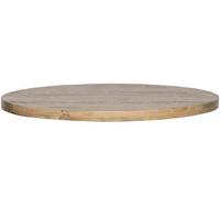 TISCHPLATTE Tablo Naturfarben L: 120cm - Naturfarben, MODERN, Holz (120/120/5,5cm) - Livetastic