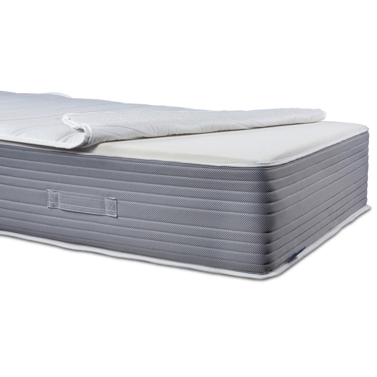 Viscomatratze Boxlike 30 Air - Weiß, Basics, Textil (140/200cm) - MID.YOU