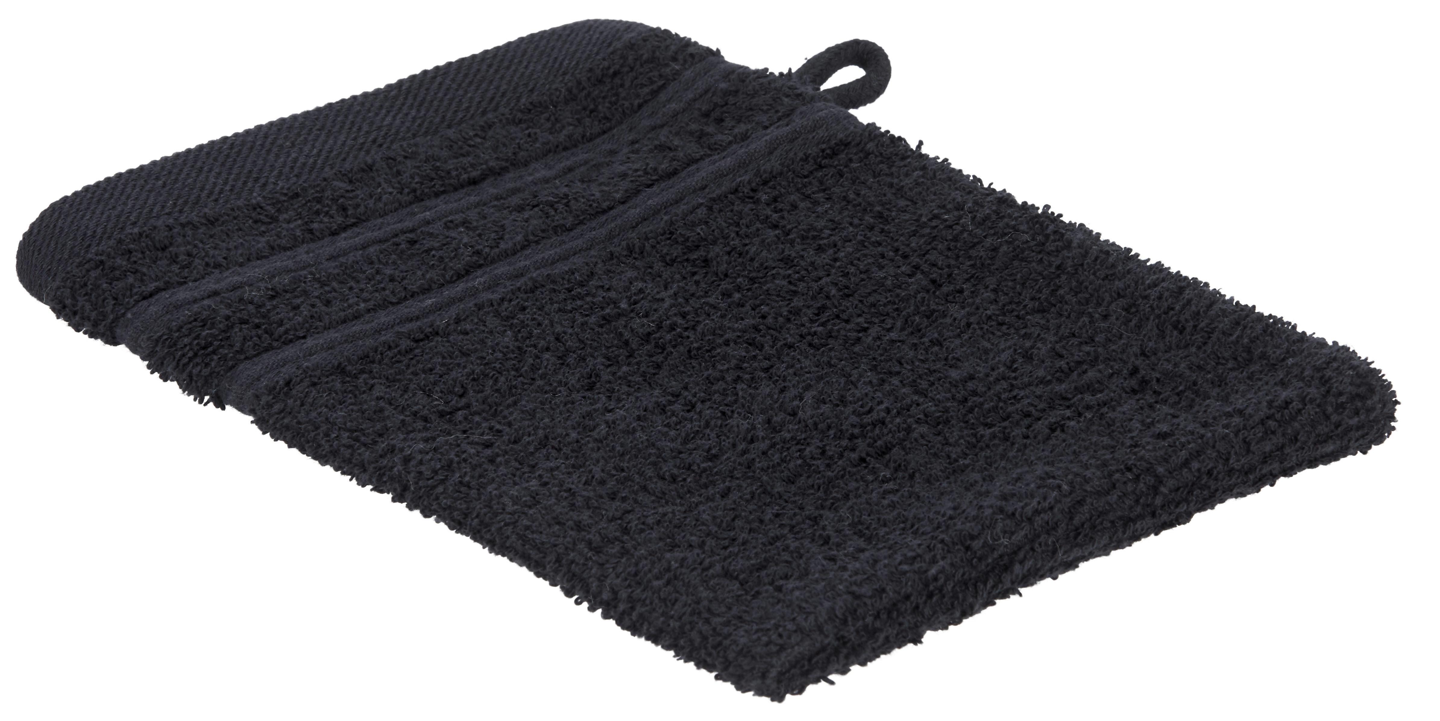 ŽÍNKA NA MYTÍ Melanie, 16/21 cm, černá - černá, textil (16/21cm) - Modern Living