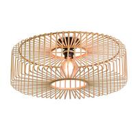 Deckenleuchte Bromo/C/6018/N - Naturfarben, Trend, Holz (60/20cm) - Good & Mojo
