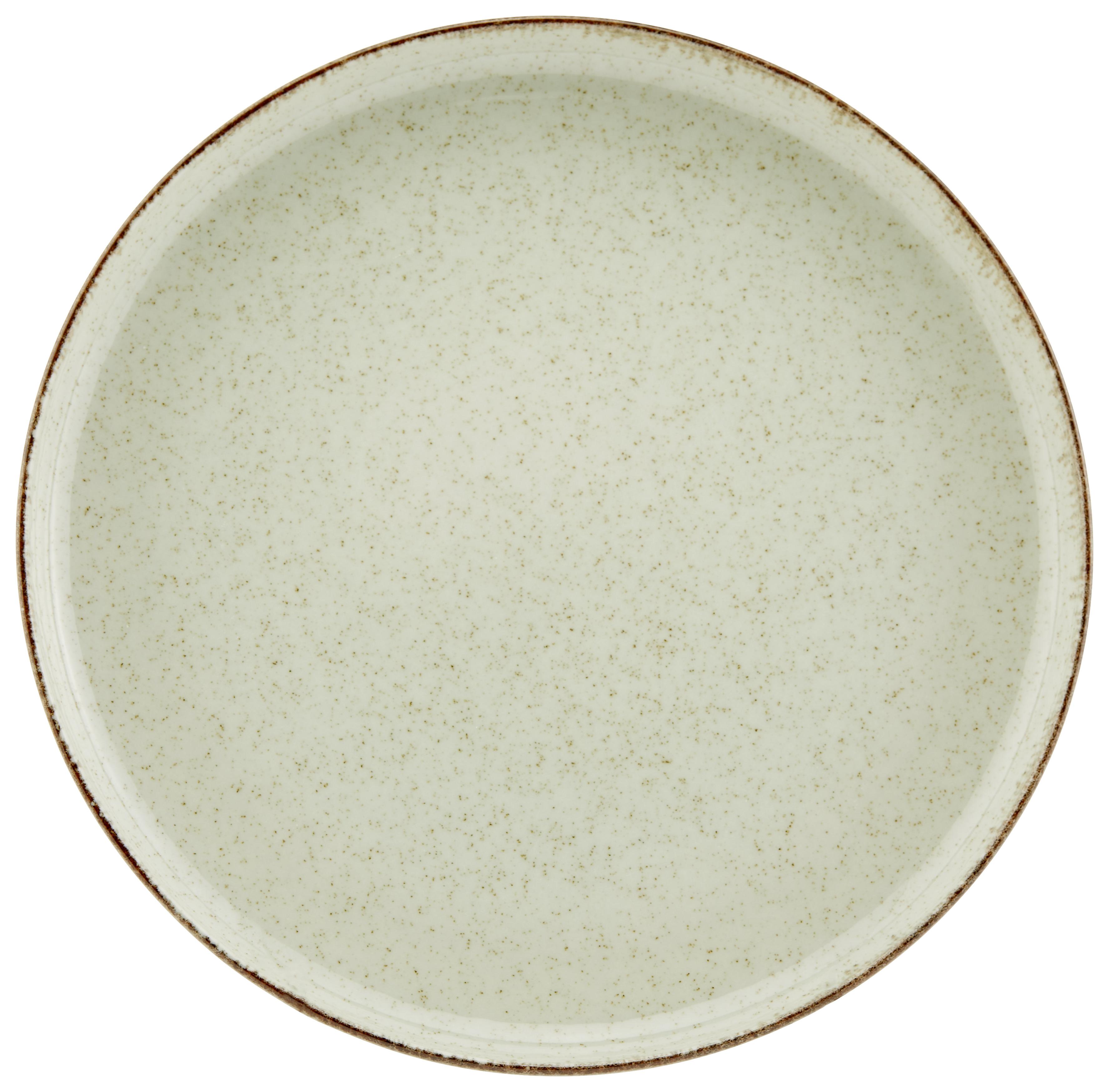 Dessertteller Porzellan Grün Sonora ca. 19 cm - Grün, MODERN, Keramik (19cm) - James Wood