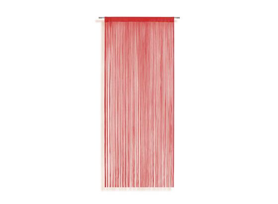 Zsinórfüggöny Marietta - Piros, konvencionális, Textil (90/245cm) - Ombra Zsinórfüggöny Marietta - Piros, konvencionális, Textil (90/245cm) - Ombra