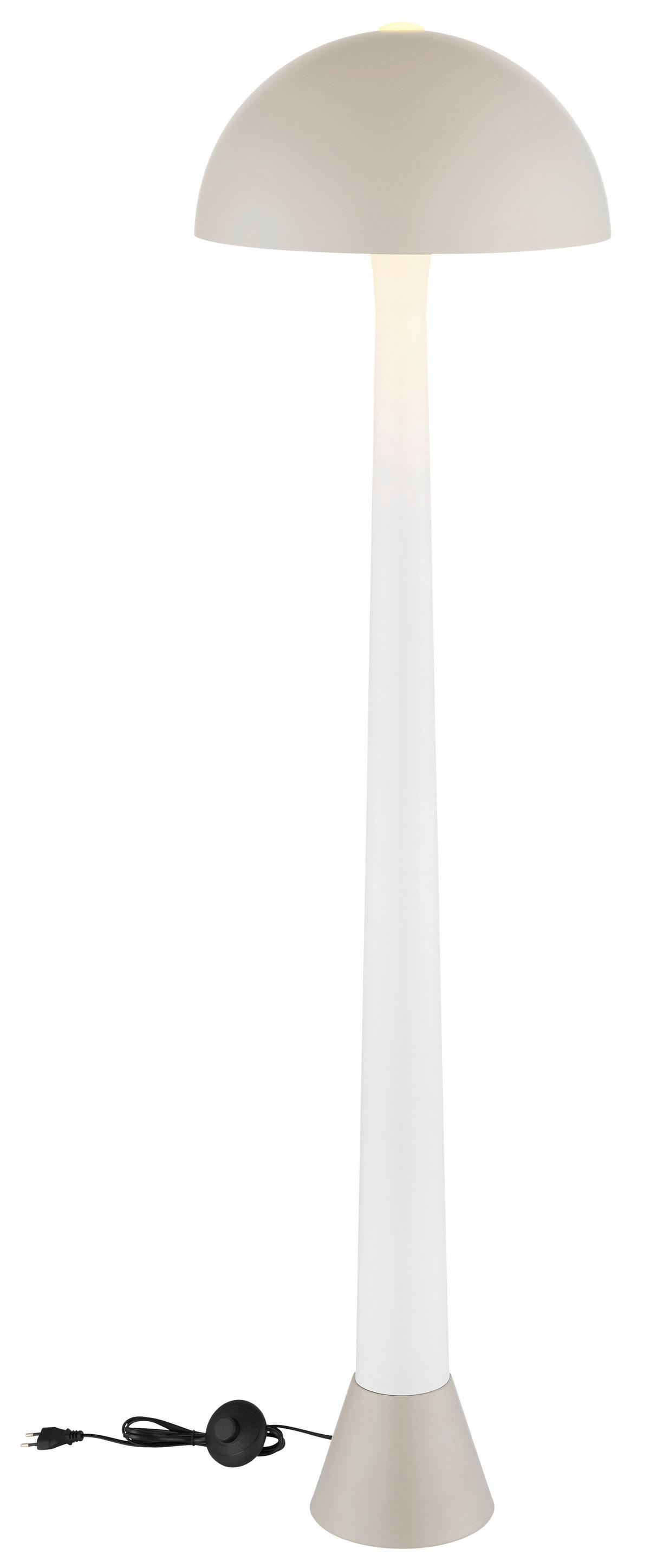 Stehleuchte Exkl. 1xe27, 60w - Sandfarben/Schwarz, Design, Kunststoff/Metall (40/150cm) - Globo