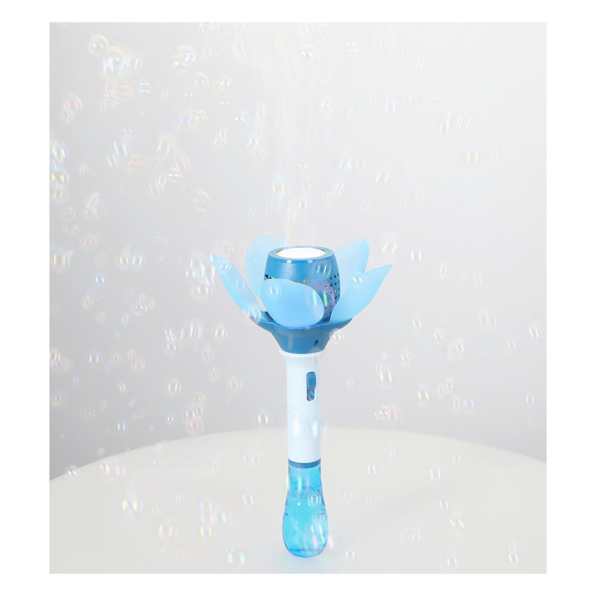 SEIFENBLASENMASCHINE LOTUS BLUME - Blau/Pink, Basics, Kunststoff (10/33/10cm)