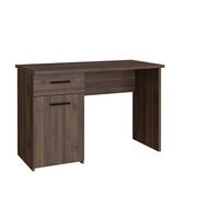 Íróasztal Metamea 110 /72.1/52.7cm - diófa színű, Modern, faalapú anyag (110/72,1/52,7cm)