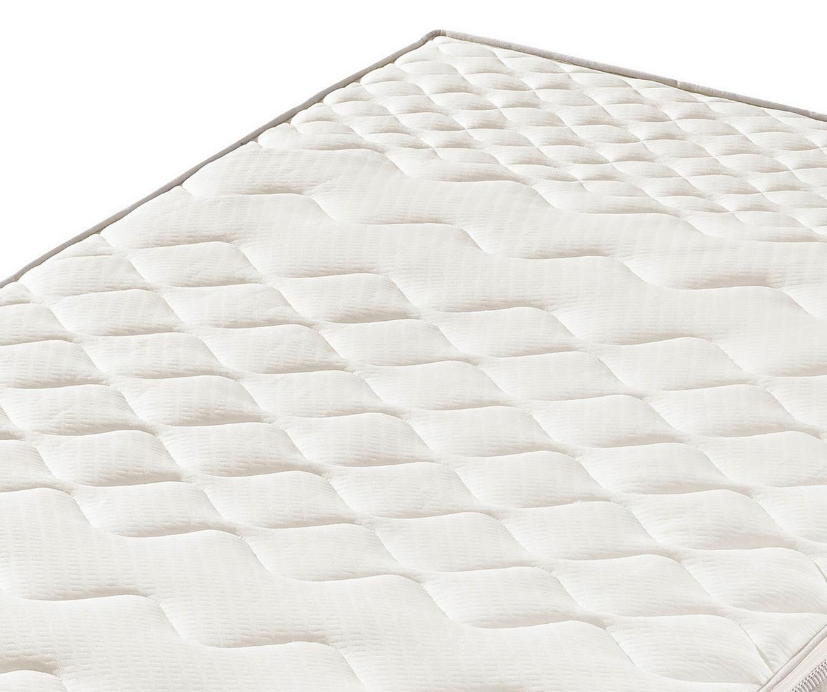 Topper Visco-Soft 160x200 cm Viscoschaumkern 7 Zonen - Weiß, Basics, Textil (160/200cm) - FAN