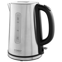 Wasserkocher 1886 - Edelstahlfarben/Schwarz, Basics (15,5/24/22cm) - CASO Design