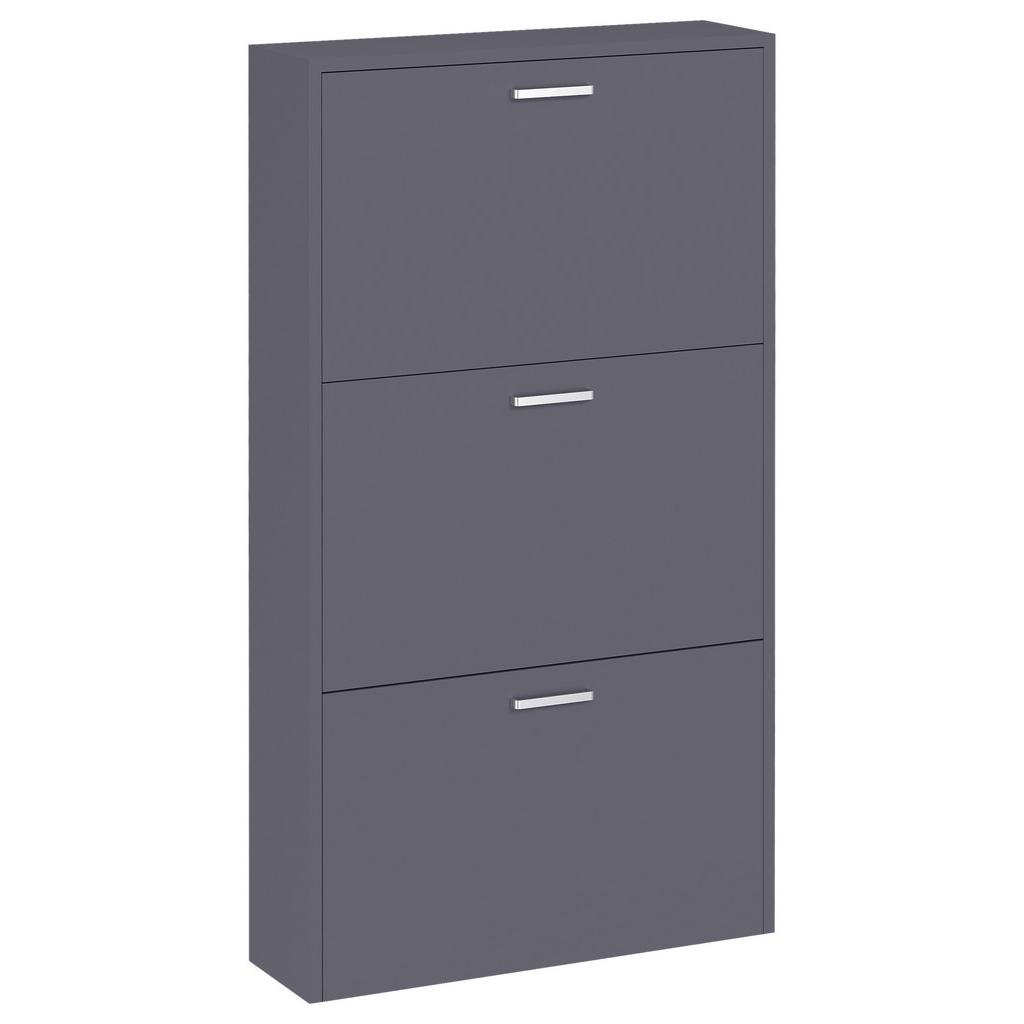 SCHUHSCHRANK Sulos Anthrazit B: 59 cm