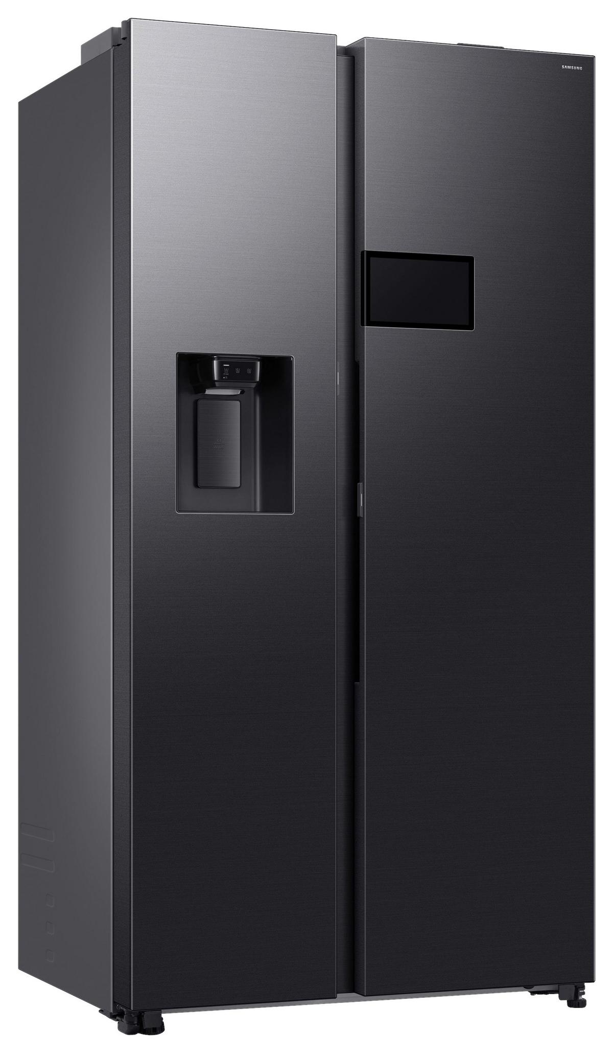 Side-by-side Rs90f64edfef Eekl: D, Nutzinhalt Ca. 401 L - Schwarz, Basics, Glas/Kunststoff (91,2/178,4/72,6cm) - Samsung