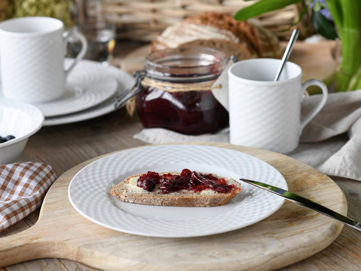 Kombiservice Polo weiß Porzellan, 4 Pers., 16-teilig - Weiß, Basics, Keramik - Creatable