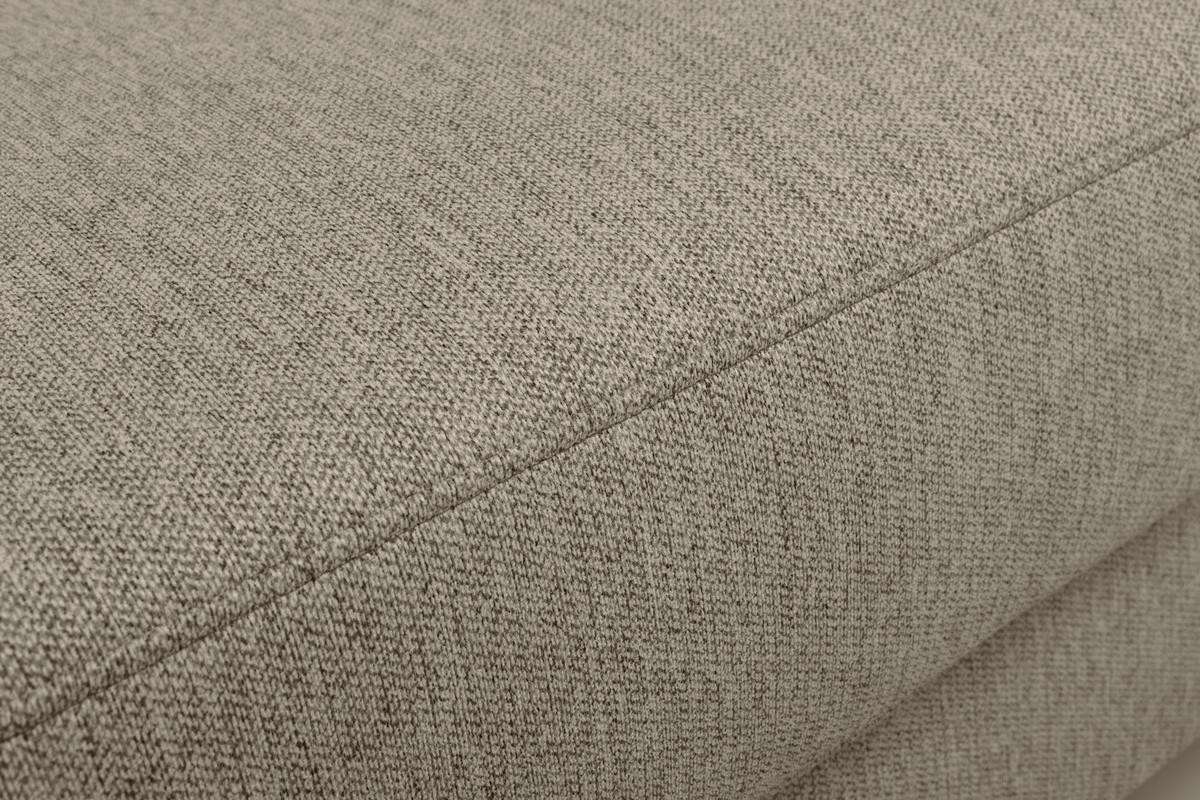 Schlafsofa Noret Beige B: 222 cm - Beige/Eiche Wotan, KONVENTIONELL, Textil (222/93/99cm) - MID.YOU