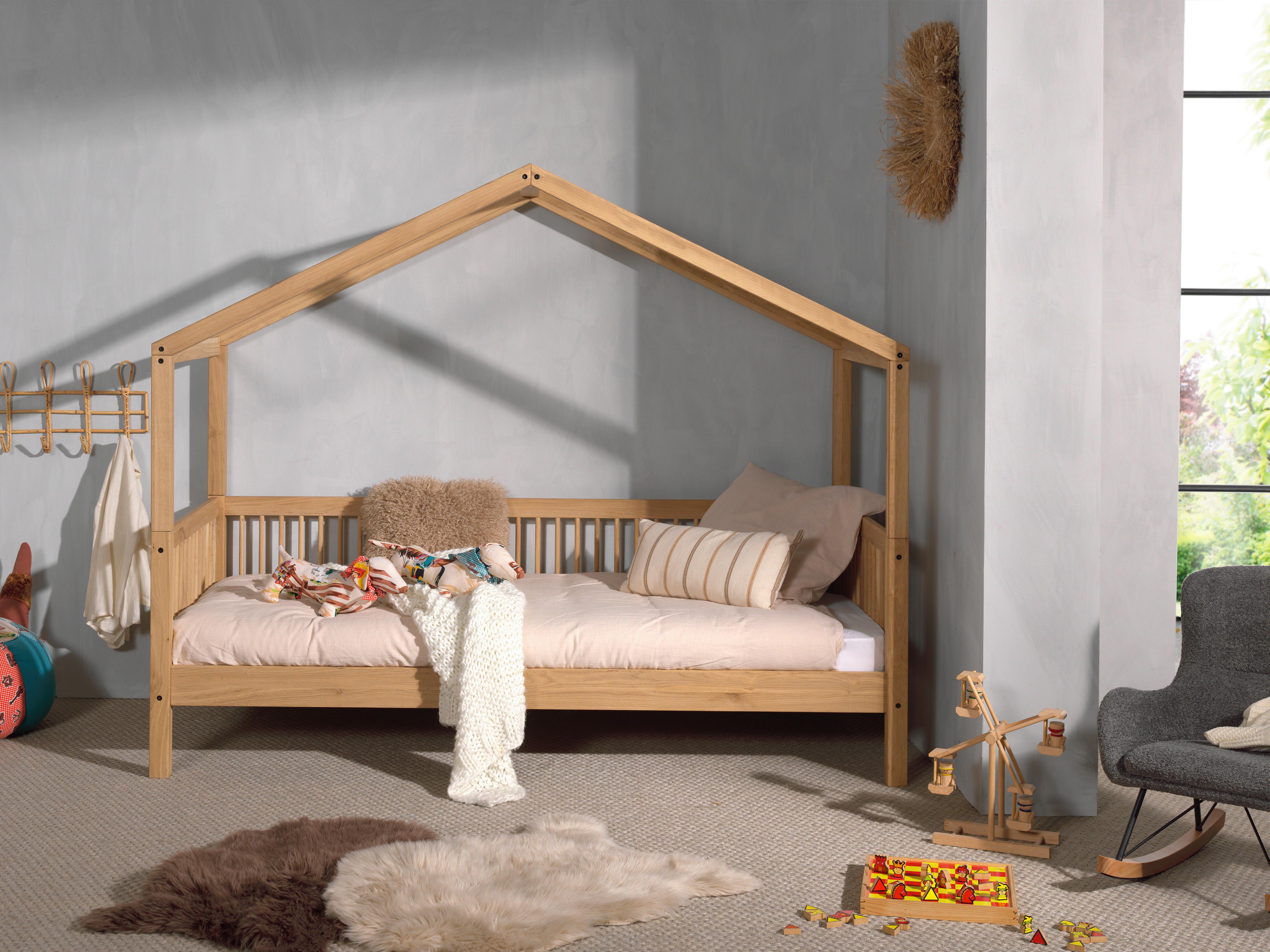 Hausbett Forrest Naturfarben 90x200cm - Naturfarben, MODERN, Holz (90/200cm) - Vipack