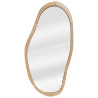 Zrkadlo SURI prirodna - prírodná farba, Modern, drevo/sklo (64,5/128,5/2,8cm) - Mömax