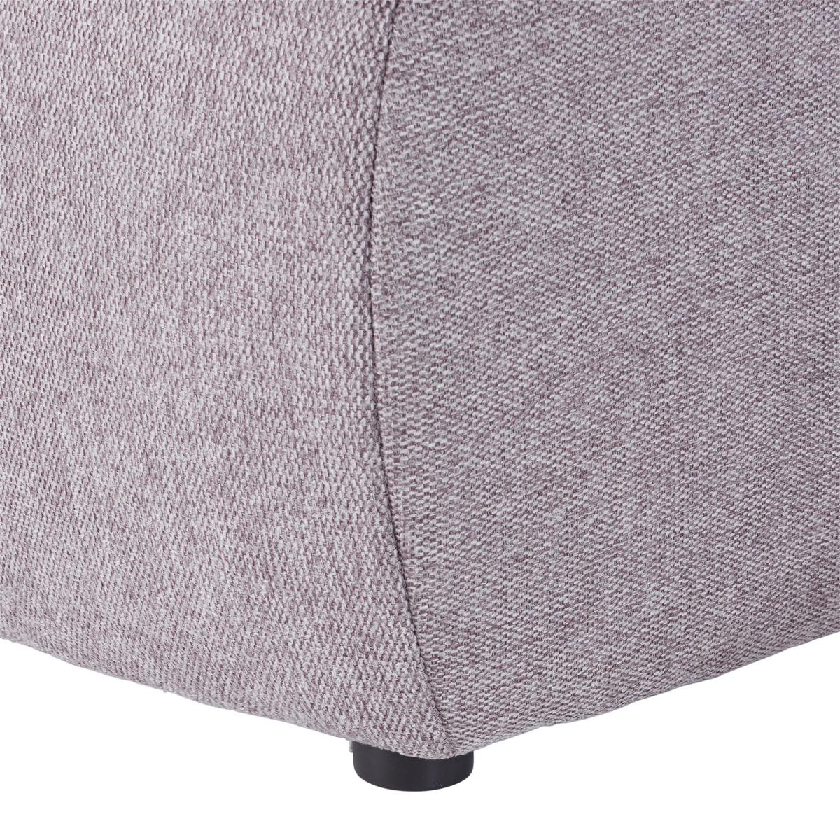 Ecksofa Atlantic Mit Schlafftunktion und Bettkasten - Schwarz/Grau, Design, Textil (214/305cm) - Luca Bessoni