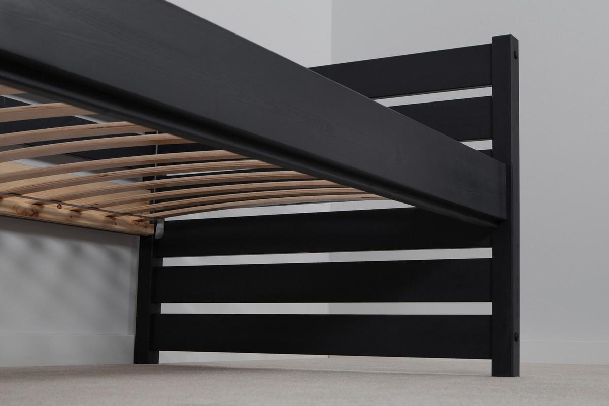 Stauraumbett  90x200 Cm Naomi Grau - Grau, MODERN, Holz (90/200cm) - MID.YOU