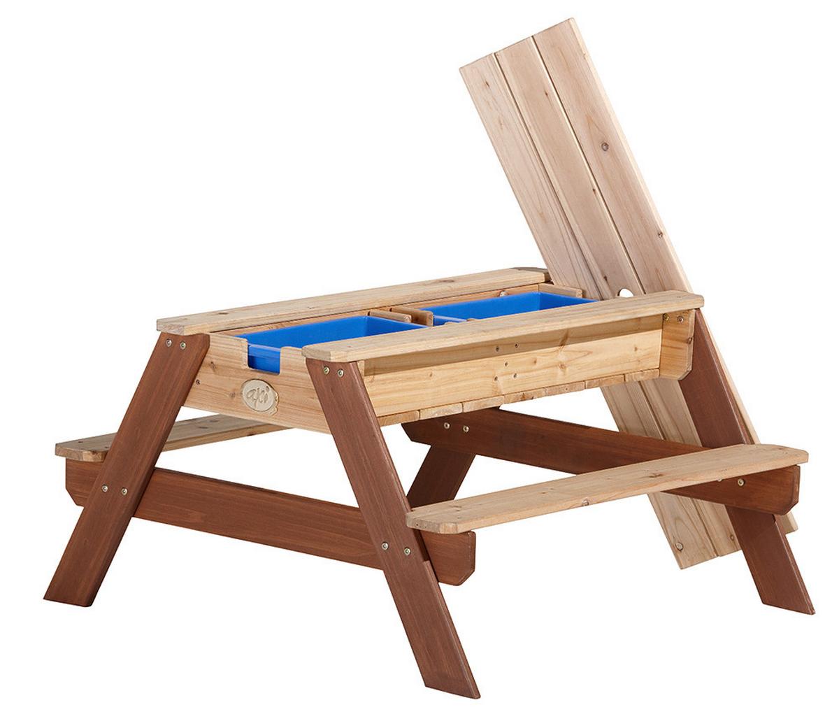 Dětský záhradní stůl AXI NICK - hnědá, dřevo (80/56/90cm)