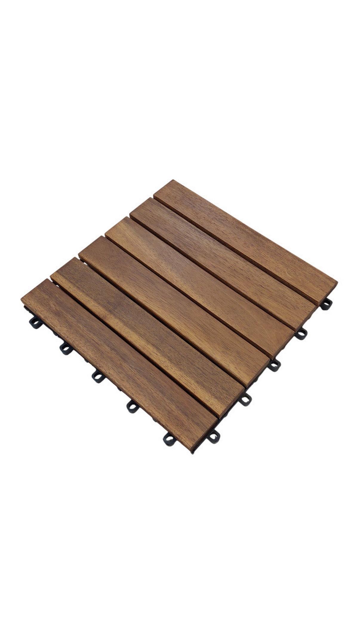 TERRASSENFLIESE PH-ACA-CTMO - Akaziefarben, Basics, Holz (30/30/2,4cm)