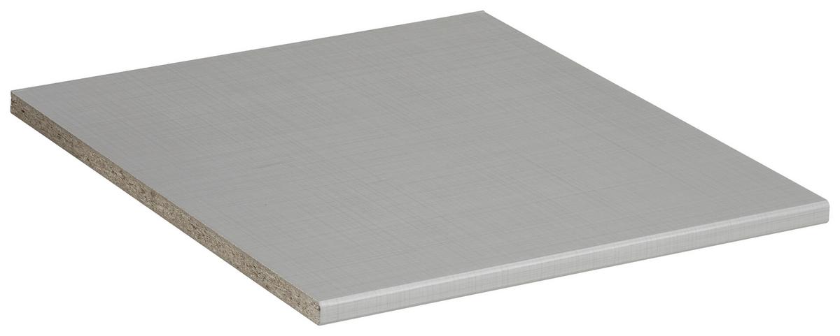 Einlegeböden 2er-set Für Schrank 43x1x50 Cm - Grau, MODERN, Holzwerkstoff (43/1/50cm) - MID.YOU
