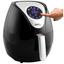 Heißluftfritteuse Airfryer XL Deluxe - Schwarz, Basics, Kunststoff (30.7/30.7/37.1cm)