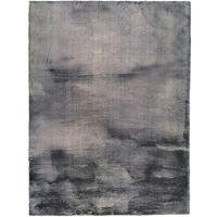 Fellteppich Misha Dunkelgrau 120x160 cm Polyester - Dunkelgrau, Textil (120/160cm) - Luca Bessoni