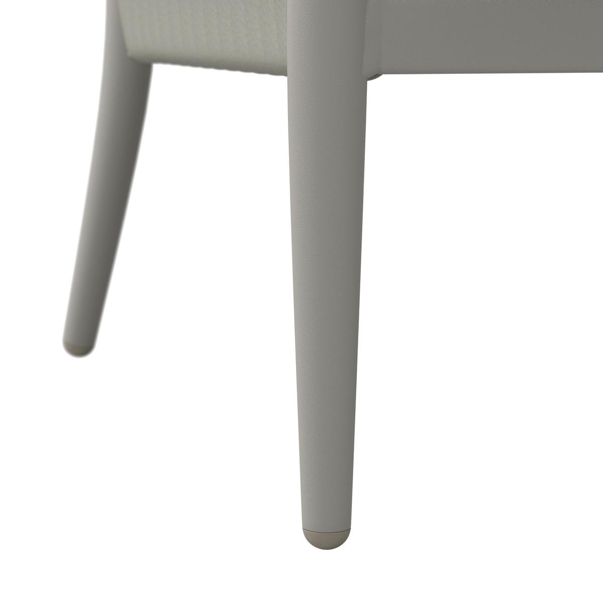 TERASOVÁ SEDACIA SÚPRAVA ALVINA - krémová, Modern, kov/textil (259/74/199cm) - Bessagi Garden