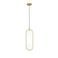 Hängeleuchte 32-73464 - Messingfarben, Design, Metall (18,5/15/140cm)