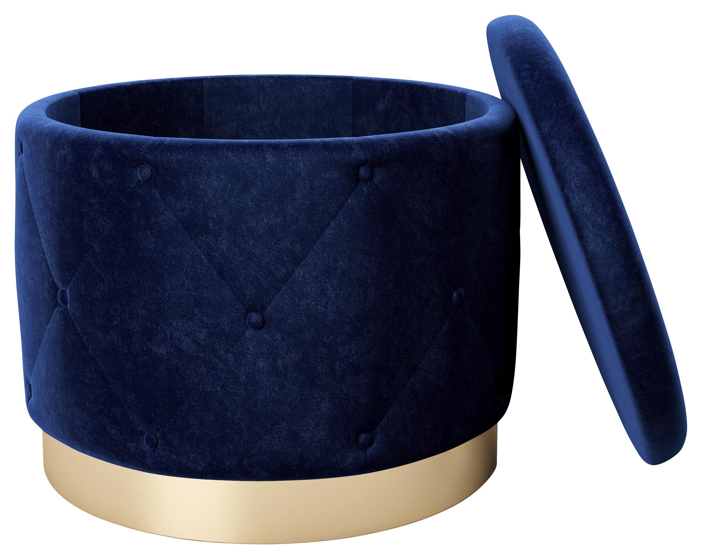 Sitzhocker im edlen Design mit praktischem Stauraum