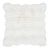 Kožušinový vankúš Bella, 45/45cm, prírodné farby - prírodná farba, Modern, textil (45/45cm) - Premium Living