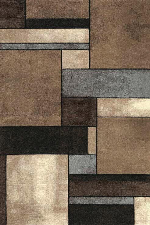 Webteppich Brilliance - Beige, KONVENTIONELL, Textil (80/150cm)