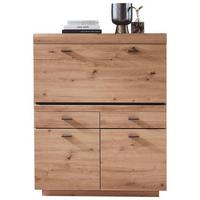 Sekretär Madera Ii 40a6hh28 - Graphitfarben/Eiche Artisan, MODERN, Holzwerkstoff (98/124/40cm) - Livetastic