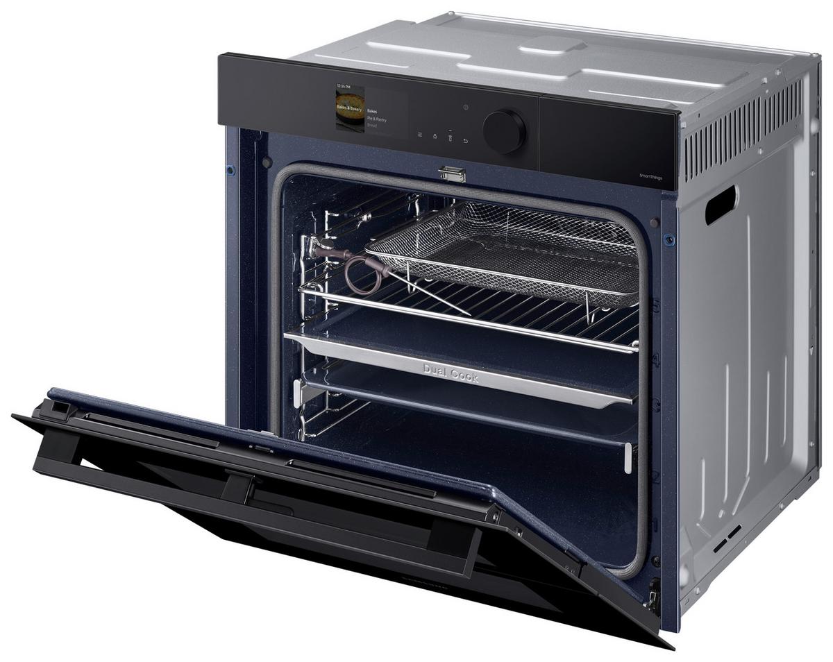 Backofen Nv7b6795jak/U3 - Schwarz, Design, Glas/Metall (59,5/59,5/57,1cm) - Samsung