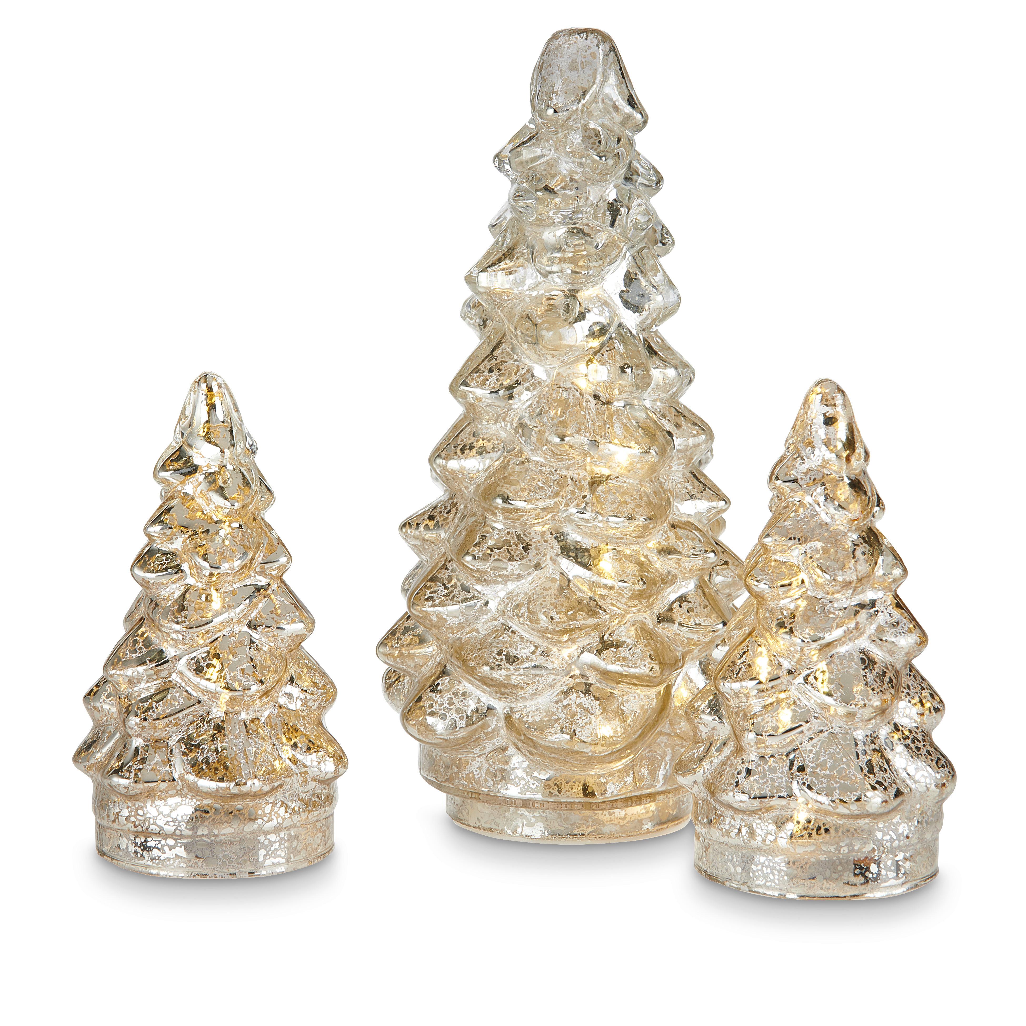 dekorační LED svítidlo ELEANORA, 3dílné - barvy zlata, Konvenční, sklo (9.5/21cm) - Modern Living