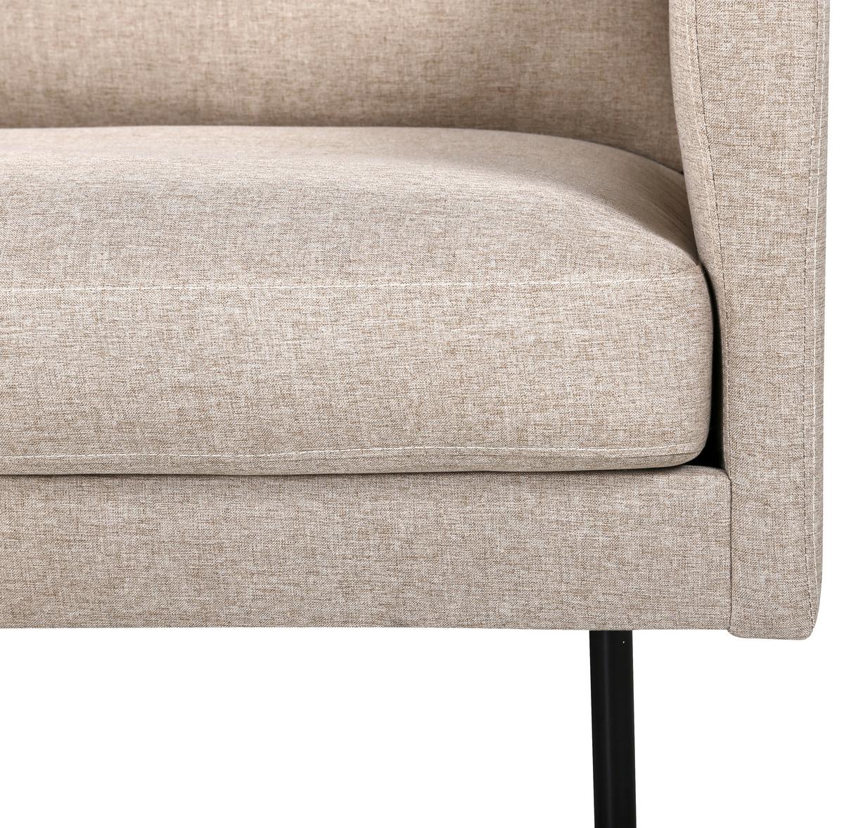 Sessel Zoom - Design, Textil/Metall (95/80/84cm) - Livetastic
