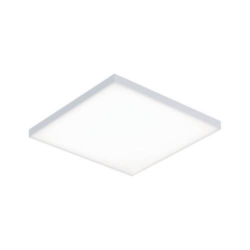 LED-Paneel L: 22,5 cm dimmbar - Weiß, Basics, Metall (22,5/5,0/22,5cm) - Paulmann