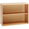 Aktenregal Serie 4000 Buche Dekor B 100 cm - Buchefarben/Schwarz, Basics, Holzwerkstoff (100/75,4/39,5cm) - MID.YOU