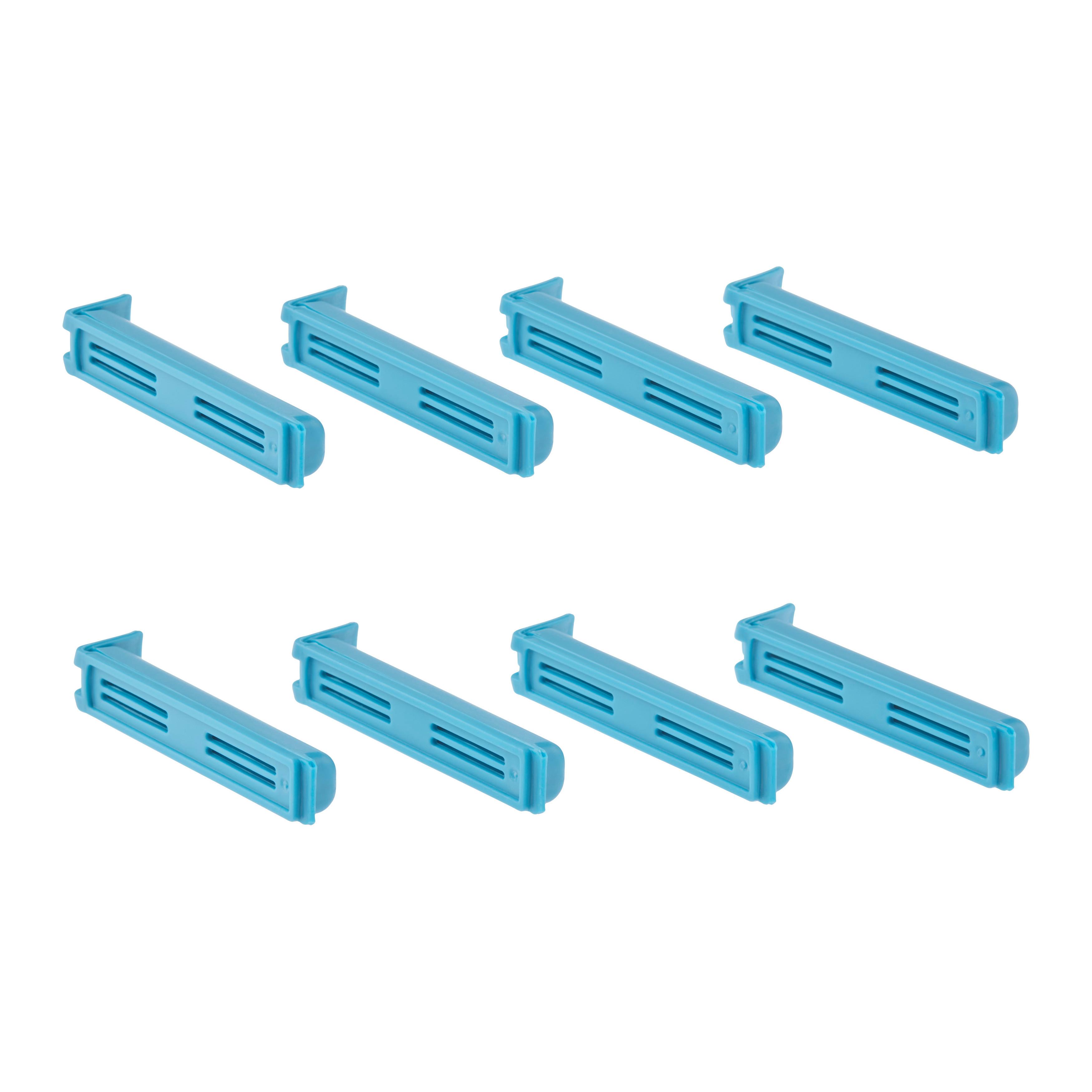 Svorky na sáčky 20 ks - šedá/bílá, Konvenční, plast - Mömax