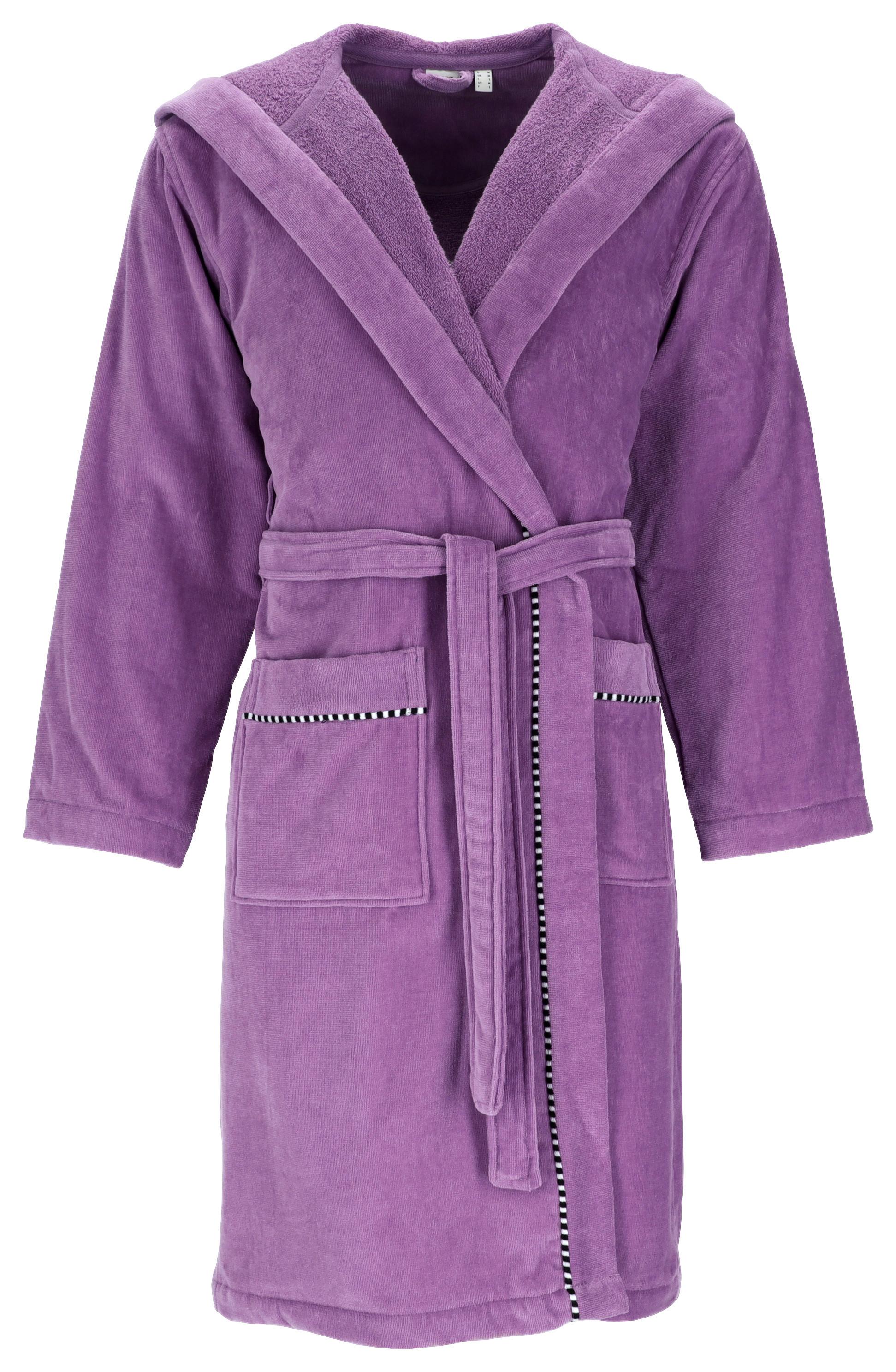 Bademantel Usm Box Dark Lilac - Violett, Textil (XS-XLnull) - Esprit