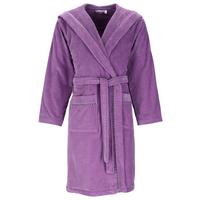 Bademantel Usm Box Dark Lilac - Violett, Textil (XS-XLnull) - Esprit