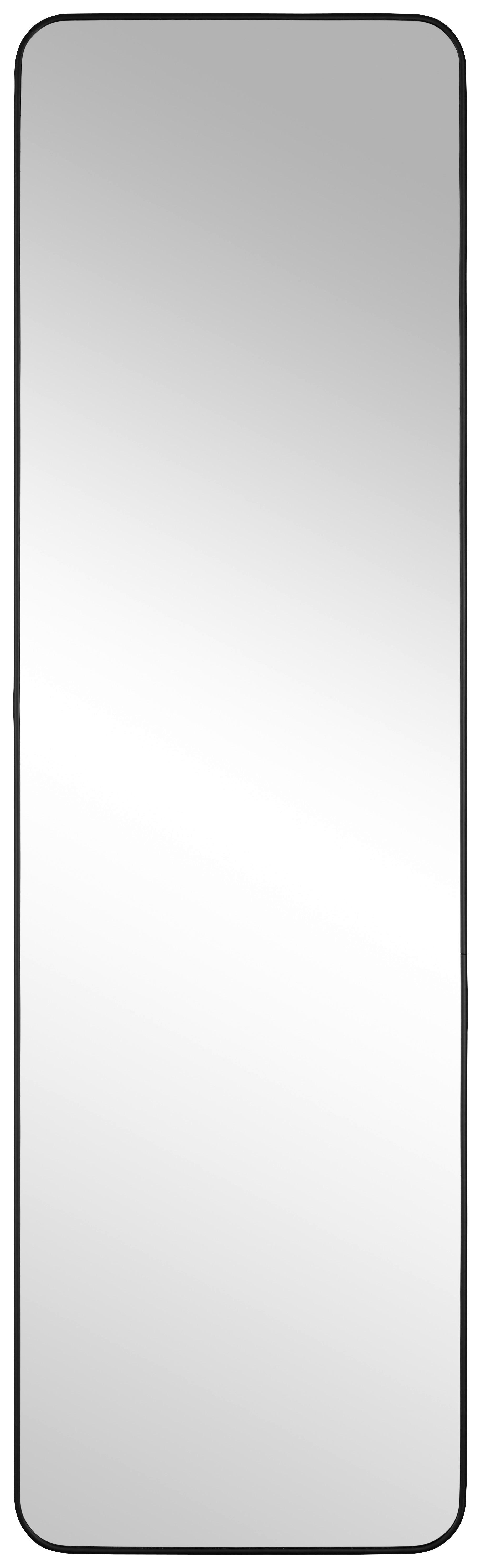 Spiegel RoCo Frame Schwarz B: 35 cm - Schwarz, Trend, Glas/Kunststoff (120/35/0,3cm)