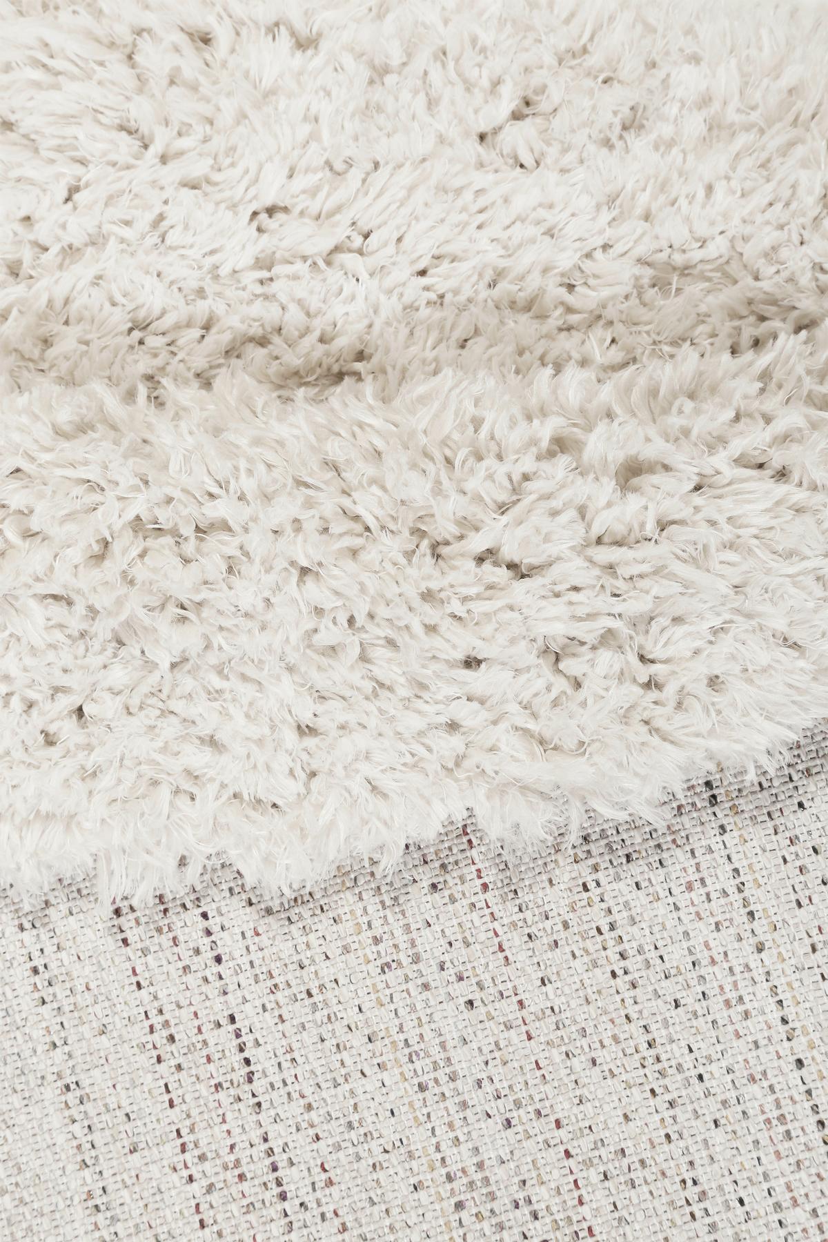 Hochflor Teppich Beige Yogi Rund Ø 120 Cm - Beige, KONVENTIONELL, Textil (120cm) - Esprit