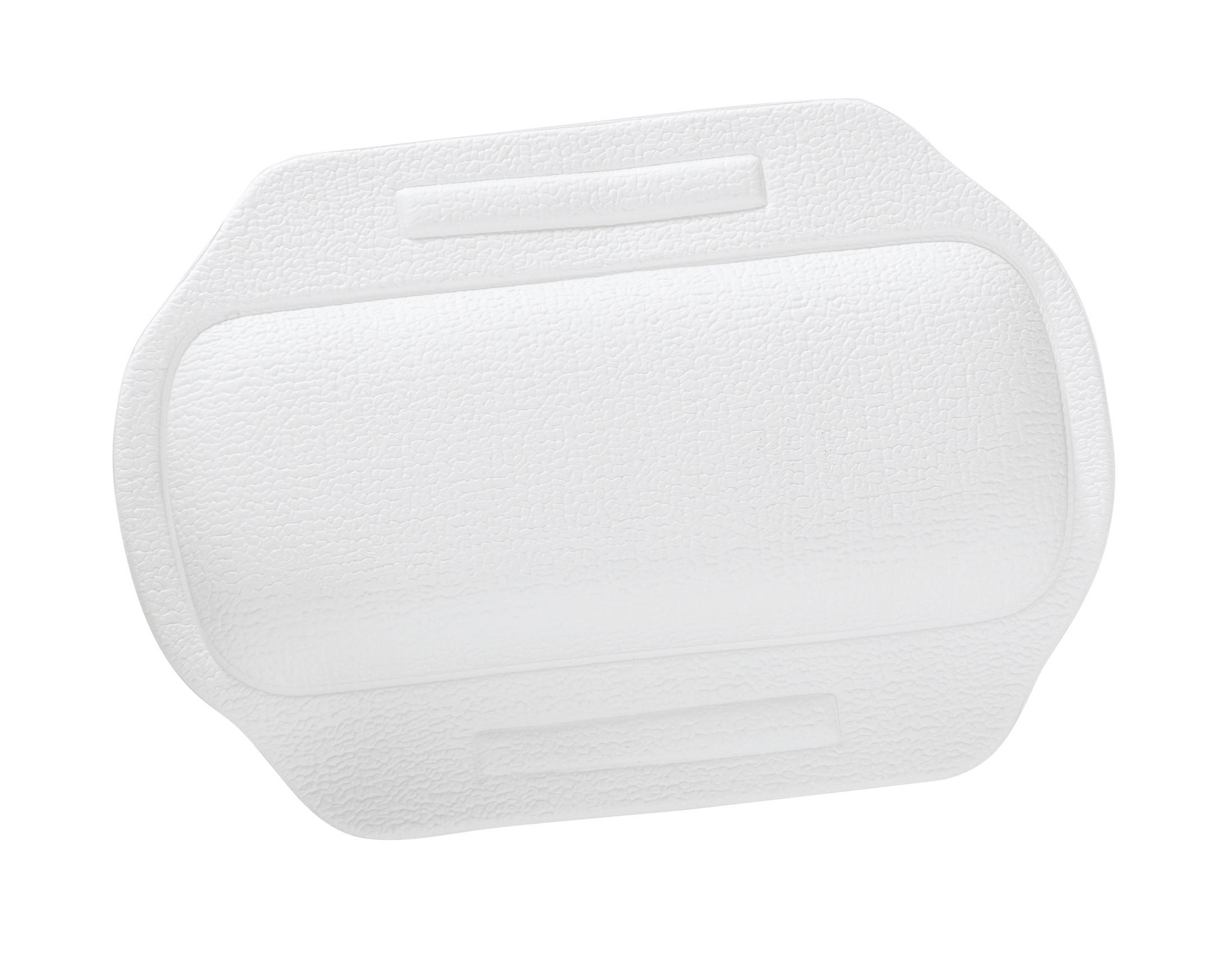 Badewannenkissen Florida 3001401100 - Weiß, MODERN, Kunststoff (34,5/2,3/24cm) - Wenko