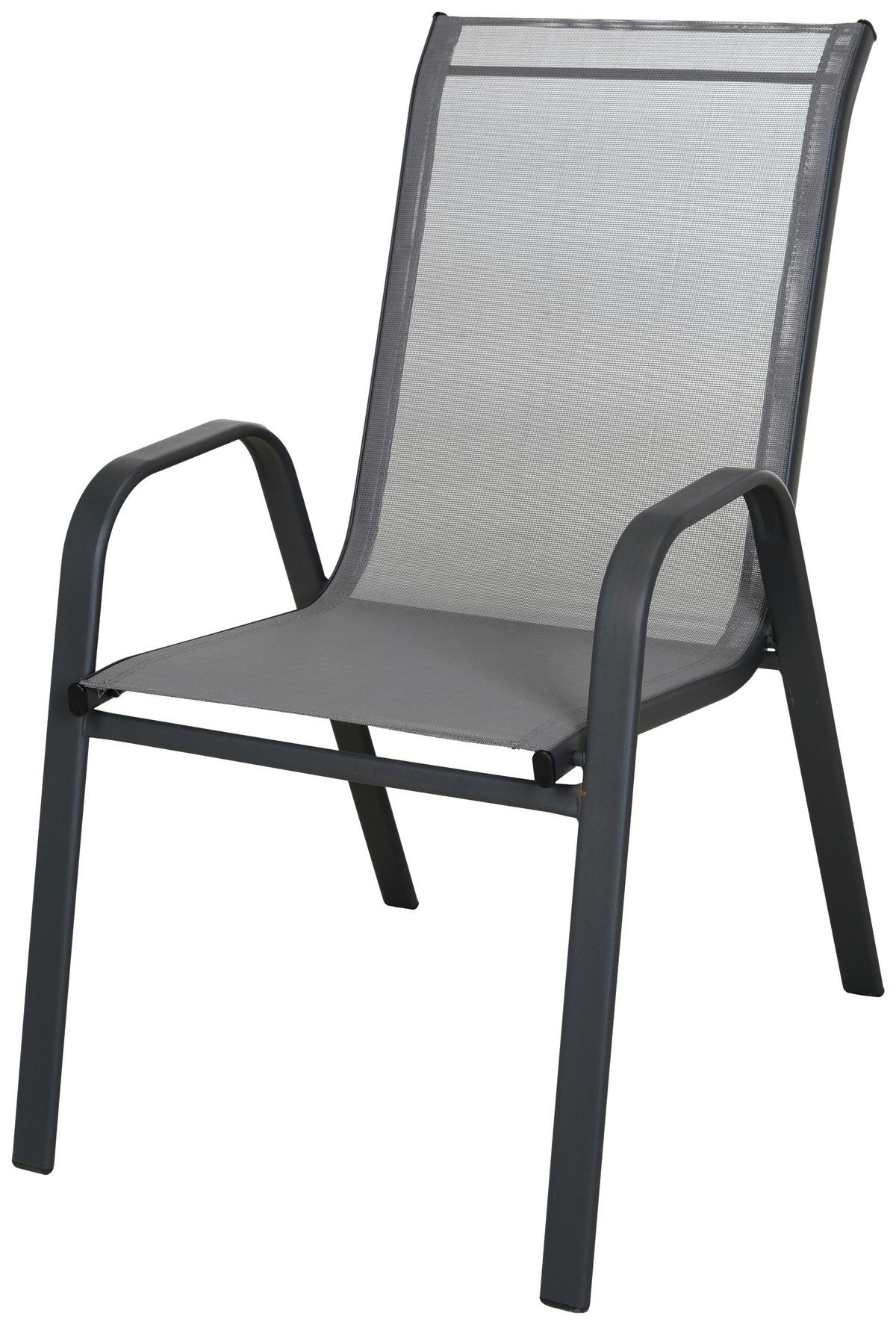 STOHOVATEĽNÉ KRESLO STITCH - sivá/tmavosivá, Basics, kov/textil (54/92/73cm) - Mömax