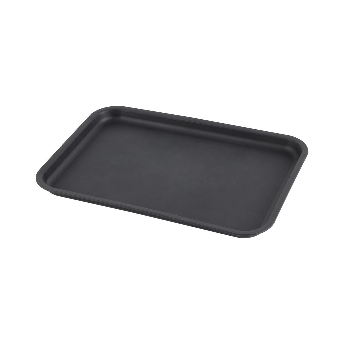 Servírovací podnos UTE - čierna, Konventionell, plast (36,4/26,3/2,2cm) - Based