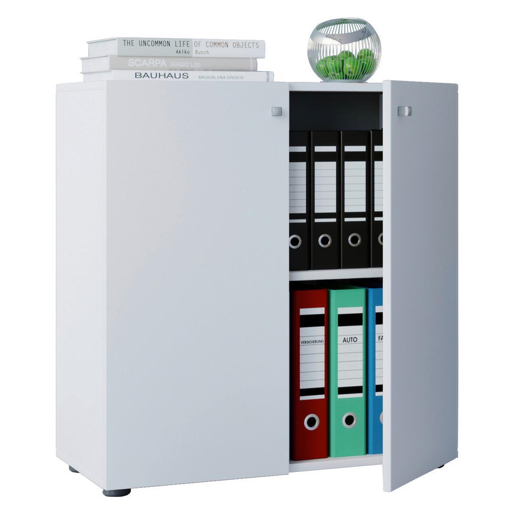 Aktenschrank Vandol Mini Weiß Dekor B 70 cm