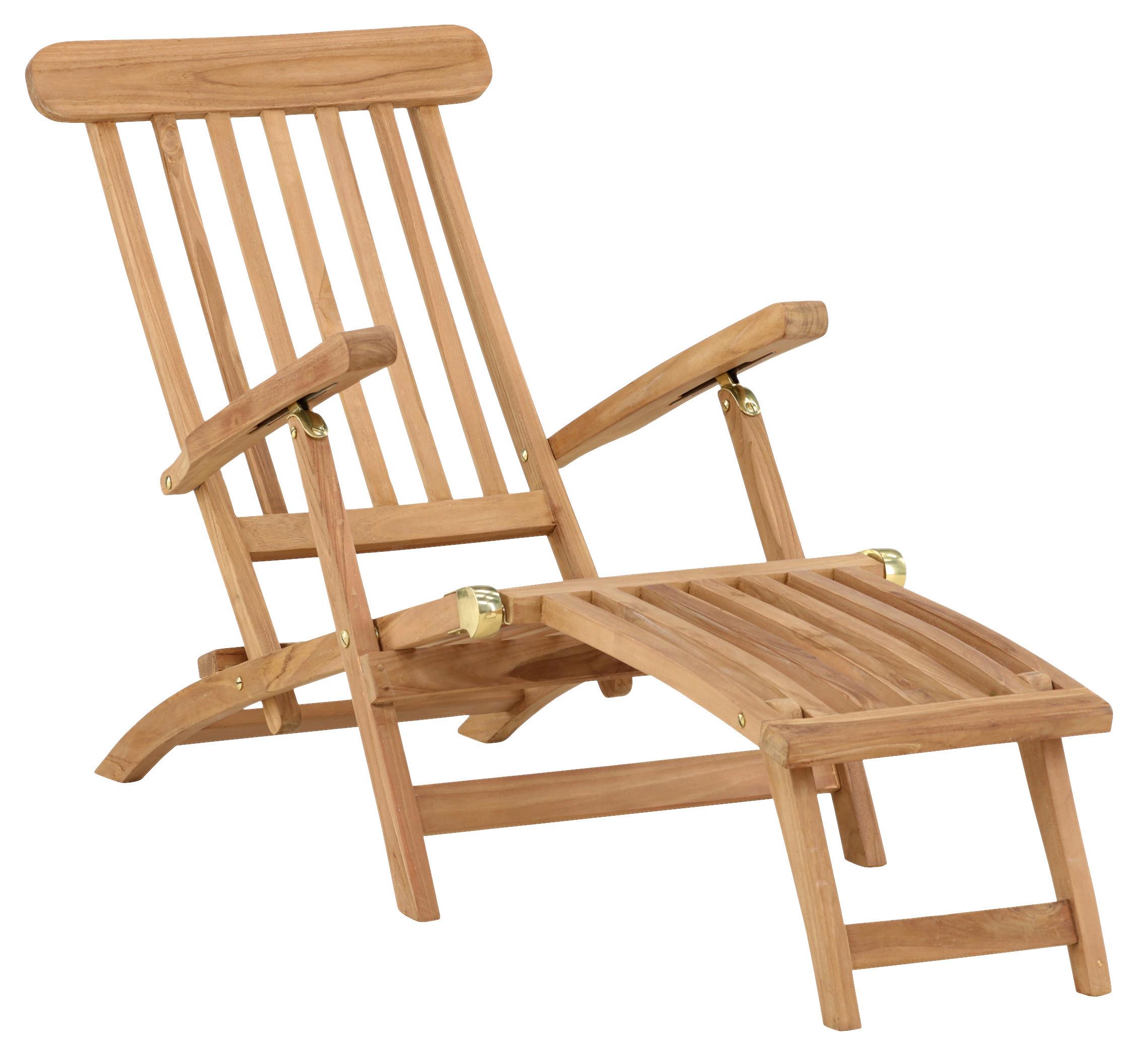 Sonnenliege Kenya Teakholz - KONVENTIONELL (60/95/150cm) - Gardenson