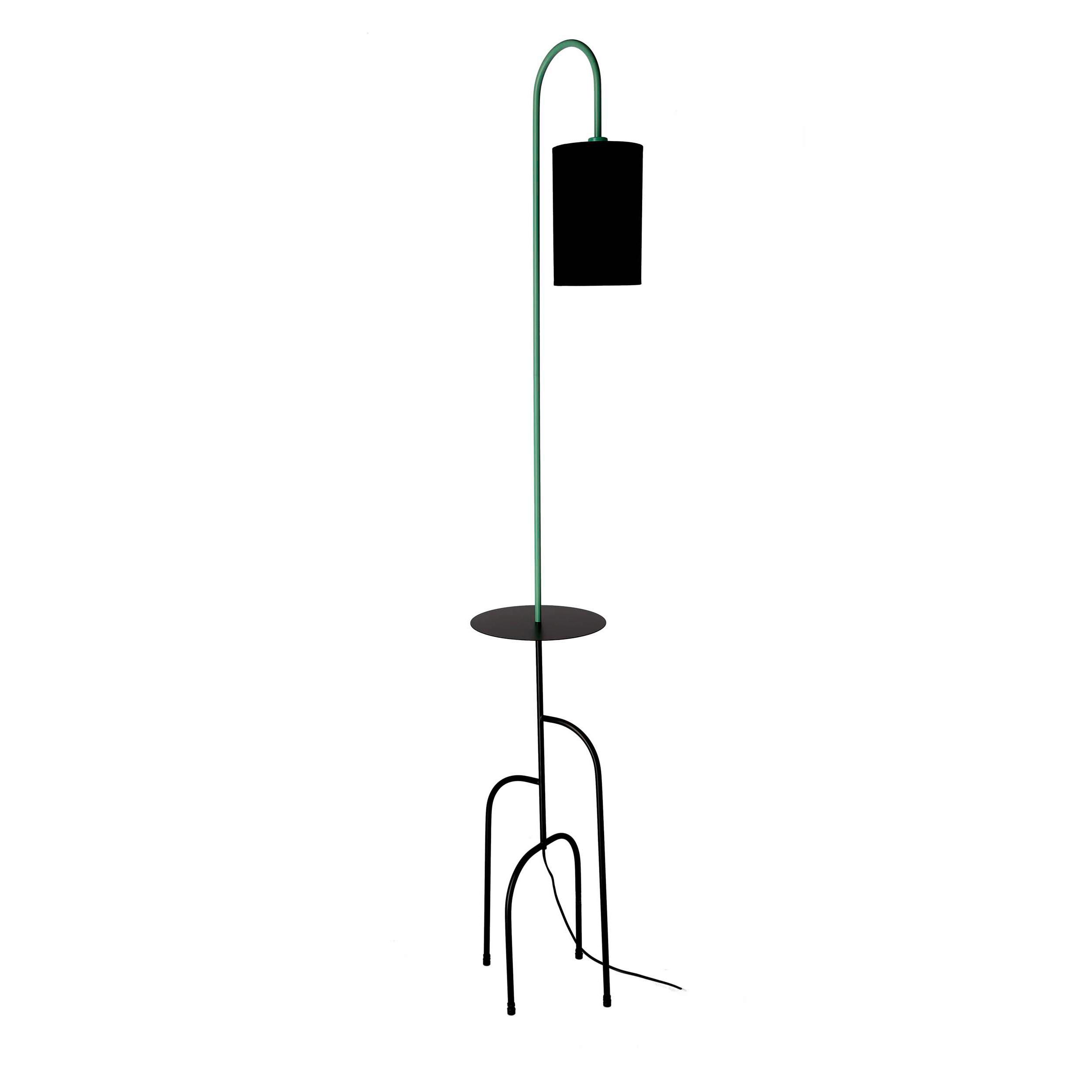 Stehleuchte 51-00064 Ravello - Schwarz, KONVENTIONELL, Metall (25/34/175cm)